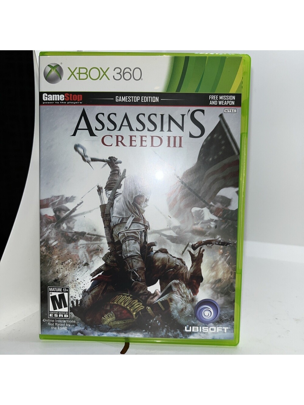 Assassin's Creed III 3 Gamestop Edition (Microsoft Xbox 360, 2012) Complete